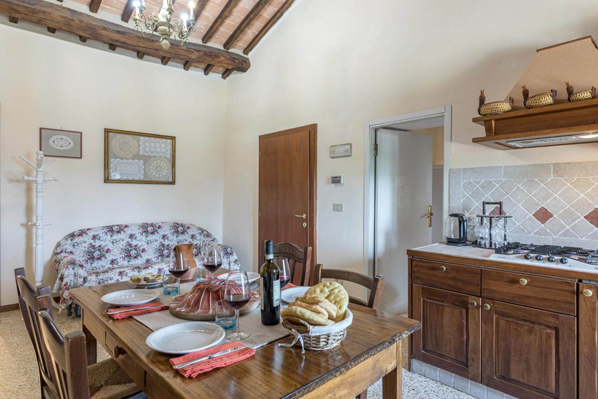 Appartamento Fattoria Montepescini Murlo Esterno foto